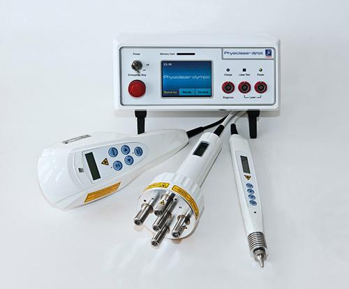 Der Physiolaser mit Sonden Physiolaser mit Punkt und Flächensonden